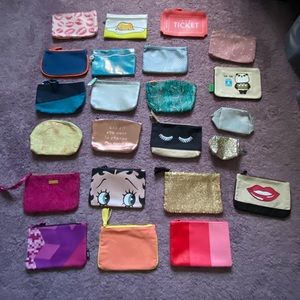 Assorted Makeup Bags